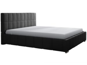 Łóżko HABIBI Tapicerowane z Prostym Zagłówkiem