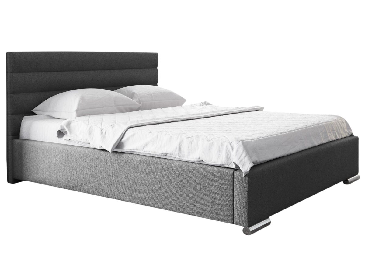 Klasyczne Łóżko JAWA Tapicerowane