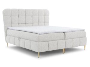 miniaturka Łóżko ALBA Wysokie ze Złotymi Nóżkami