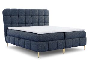 miniaturka Łóżko ALBA Wysokie ze Złotymi Nóżkami