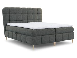 miniaturka Łóżko ALBA Wysokie ze Złotymi Nóżkami