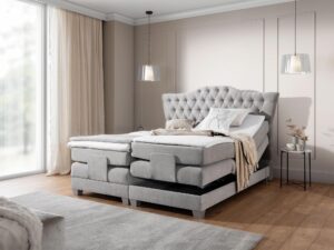 miniaturka Stylowe Łóżko ERBA z Eleganckim Zagłówkiem