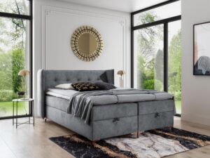 miniaturka Przytulne Łóżko VINCETTO z Pojemnikiem na Pościel