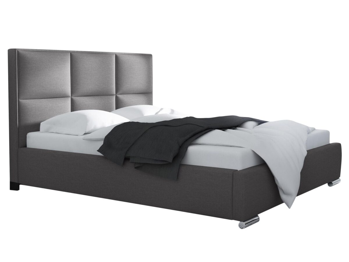 Klasyczne Łóżko Tapicerowane SALMONE