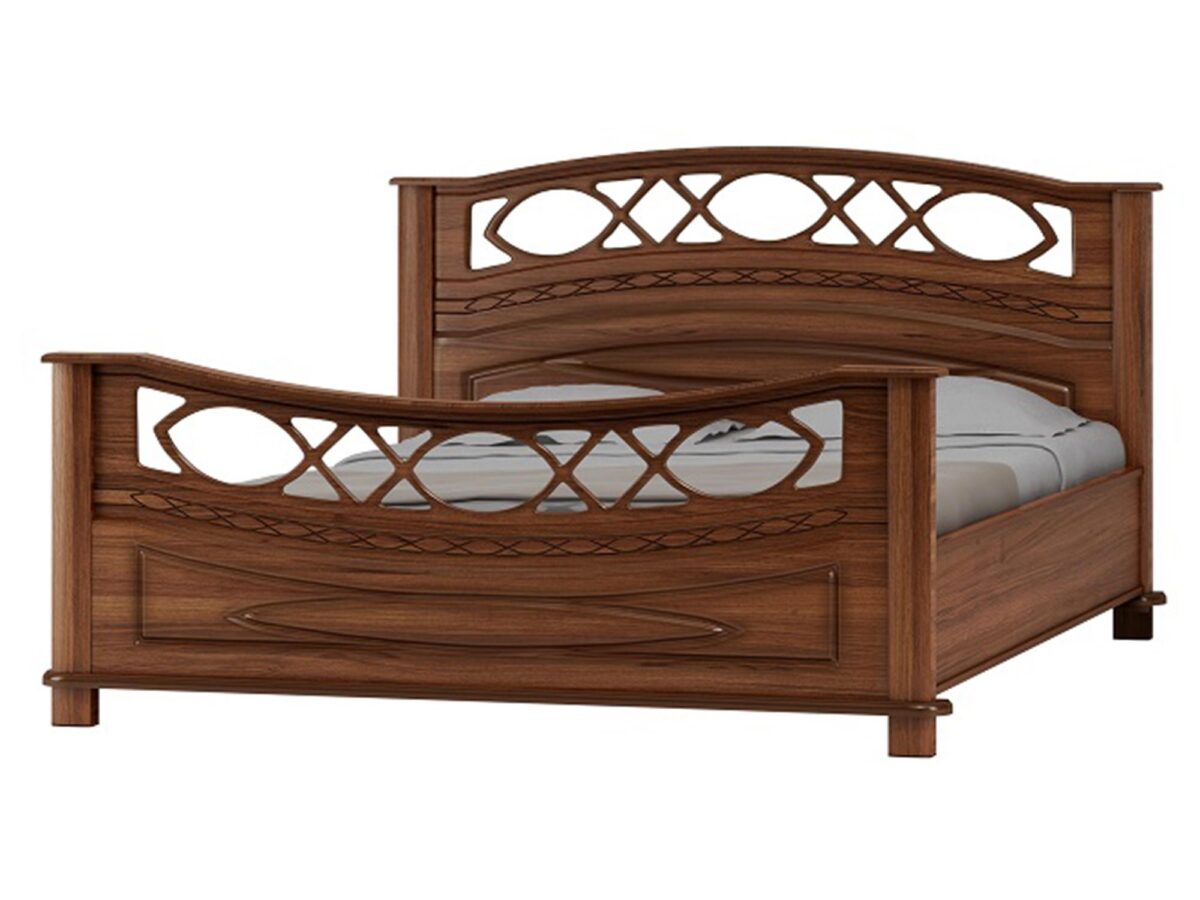 Łóżko Orzechowe 160 cm Wersal W36