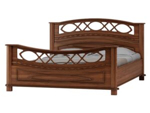 Łóżko Orzechowe 160 cm Wersal W36