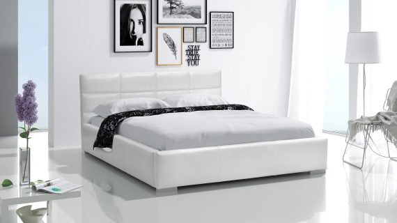 miniaturka Łóżko MULLAN Tapicerowane do Sypialni