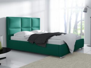 miniaturka Klasyczne Łóżko Tapicerowane SALMONE