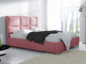 miniaturka Klasyczne Łóżko Tapicerowane SALMONE