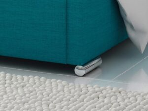 miniaturka Klasyczne Łóżko Tapicerowane SALMONE