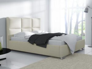 miniaturka Klasyczne Łóżko Tapicerowane SALMONE