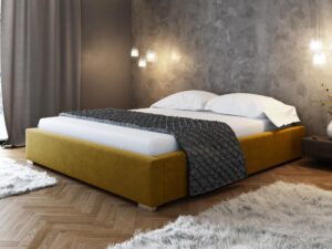 miniaturka Łóżko LENTO Klasyczne Tapicerowane Wolnostojące