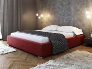 miniaturka Łóżko LENTO Klasyczne Tapicerowane Wolnostojące