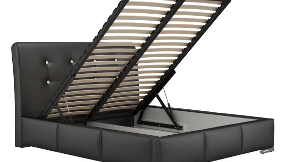 miniaturka Łóżko CELLIN z Kryształowymi Guzikami