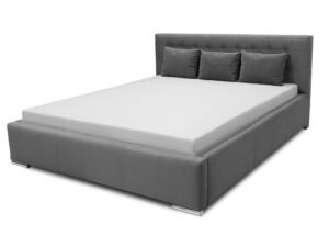 Łóżko GIORNO Stylowe z Prostym Zagłówkiem