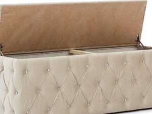 miniaturka Pufa PERA II Luksusowa w Stylu Glamour