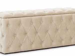 Pufa PERA II Luksusowa w Stylu Glamour