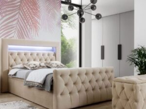 miniaturka Pufa PERA II Luksusowa w Stylu Glamour