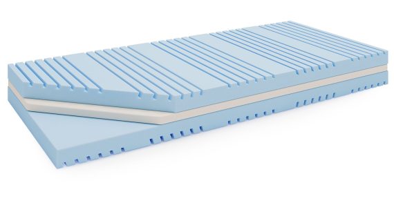 Materac AVIOR Przewiewny z Warstwami Pianek