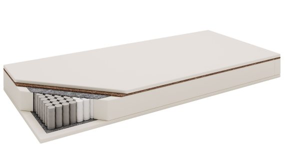 Materac GALIMPO Kieszeniowy H2/H3 z Naturalnych Materiałów