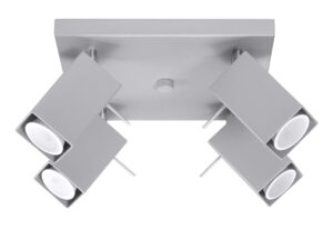 miniaturka MELIA 4 Stalowy Plafon Styl Industrialny