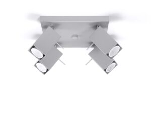 miniaturka MELIA 4 Stalowy Plafon Styl Industrialny