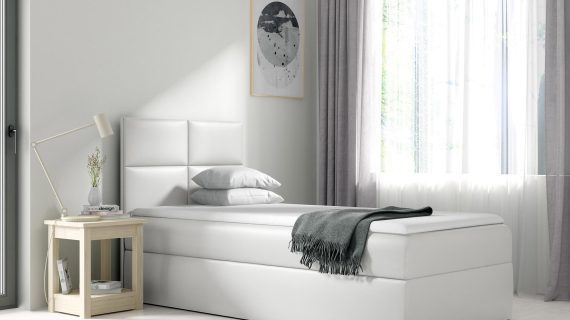 miniaturka Kontynentalne Łóżko SAPONE 3 Stylowa Prostota