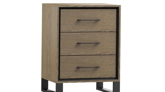 Prosta Komoda z 3 Szufladami Madox MX03