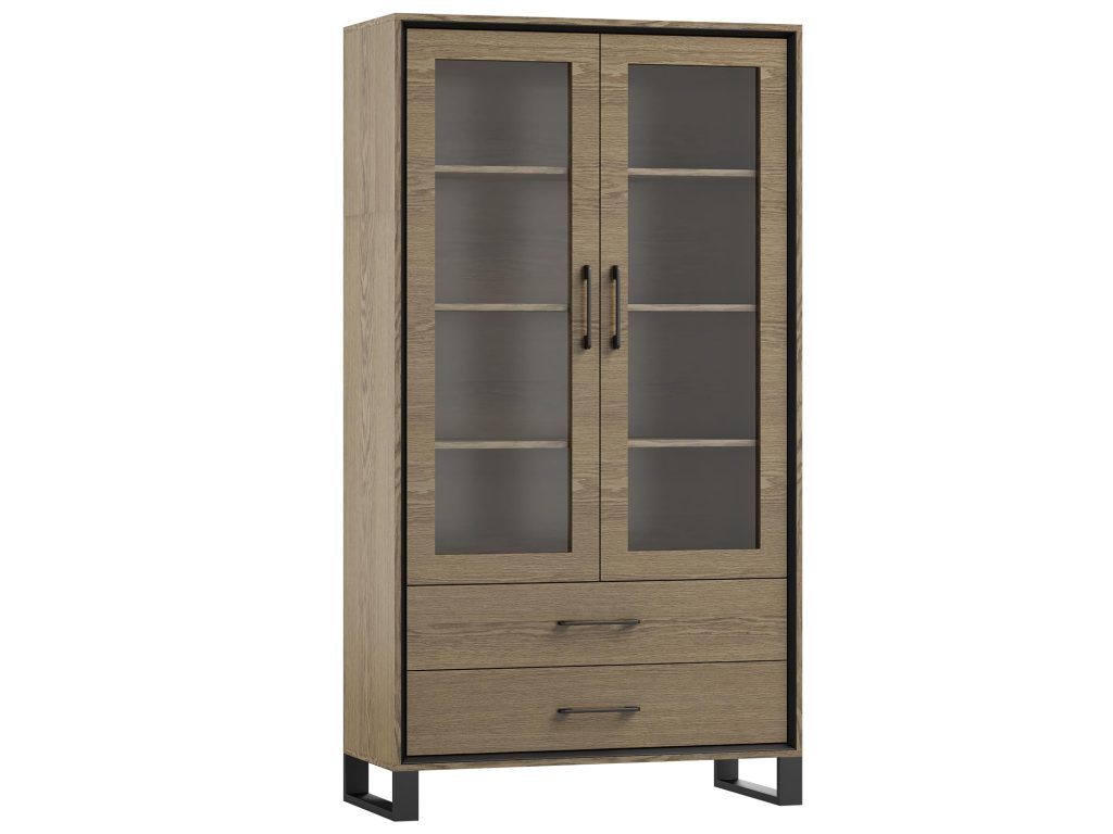 Dwudrzwiowa Witryna Minimalistyczna Madox MX11