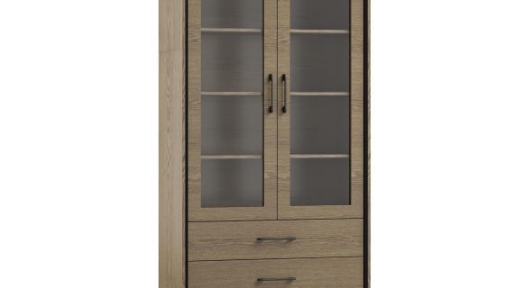 Dwudrzwiowa Witryna Minimalistyczna Madox MX11