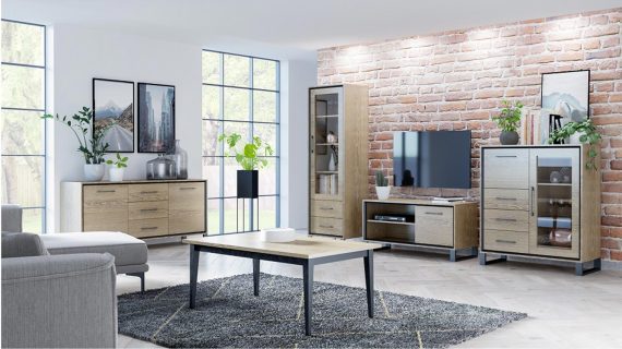 miniaturka Stolik Nocny z Szufladą Madox MX08