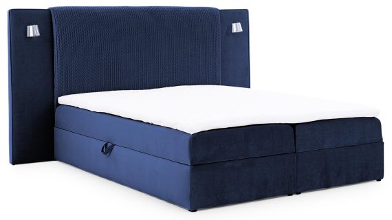 miniaturka Eleganckie Łóżko OMBRE z Pojemnikiem na Pościel