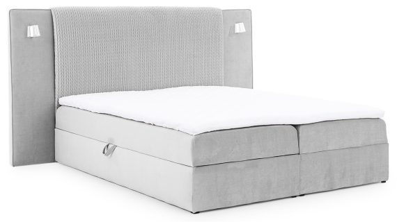 miniaturka Eleganckie Łóżko OMBRE z Pojemnikiem na Pościel