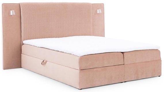 miniaturka Eleganckie Łóżko OMBRE z Pojemnikiem na Pościel