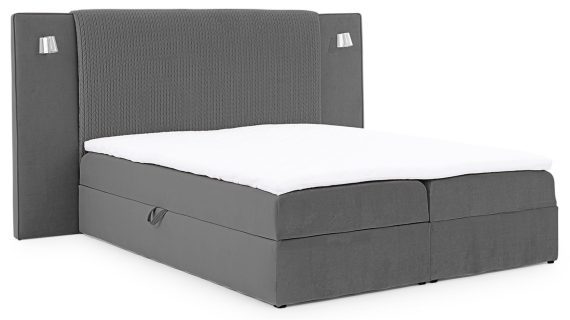 miniaturka Eleganckie Łóżko OMBRE z Pojemnikiem na Pościel