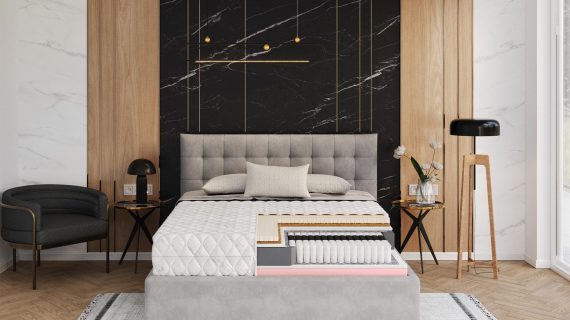 miniaturka Lateksowy Materac SOGU Ergonomiczny Kieszeniowy