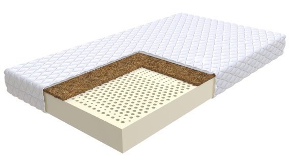 Dwustronny Materac TORIK Lateksowy z Kokosem