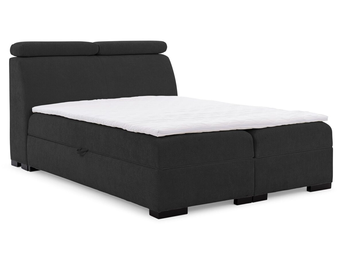 Stylowe Łóżko ARBUSTO z Regulowanym Zagłówkiem