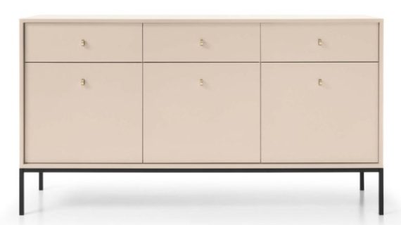 Komoda Monolit Elegancka Beż/Granat