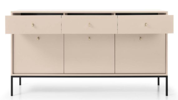 miniaturka Komoda Monolit Elegancka Beż/Granat