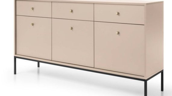 miniaturka Komoda Monolit Elegancka Beż/Granat