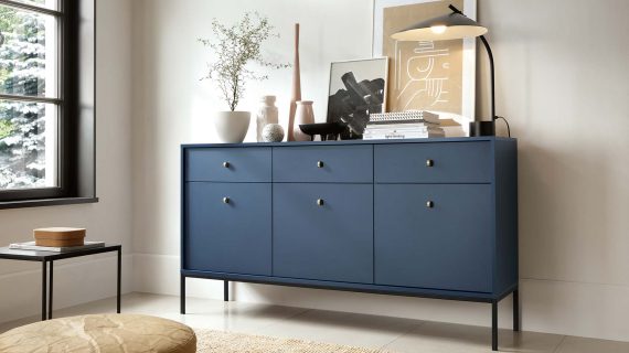 miniaturka Komoda Monolit Elegancka Beż/Granat