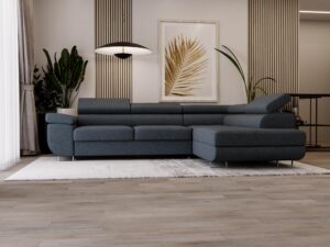 miniaturka Narożnik HAVANNA Beżowy z Funkcją Spania Relaks