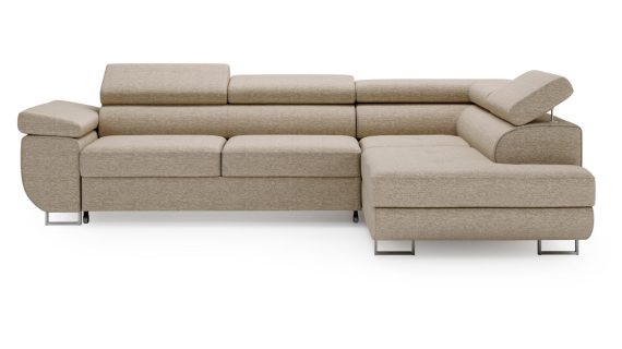 Narożnik HAVANNA Beżowy z Funkcją Spania Relaks