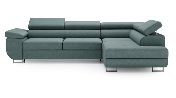 miniaturka Narożnik HAVANNA Beżowy z Funkcją Spania Relaks