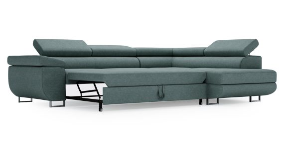 miniaturka Narożnik HAVANNA Beżowy z Funkcją Spania Relaks