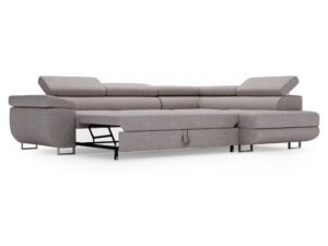 miniaturka Narożnik HAVANNA Beżowy z Funkcją Spania Relaks