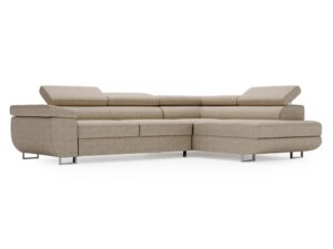 miniaturka Narożnik HAVANNA Beżowy z Funkcją Spania Relaks