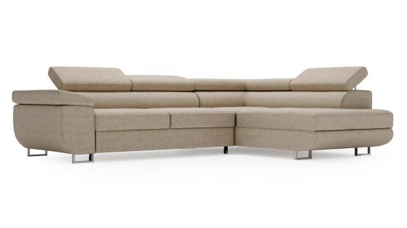 miniaturka Narożnik HAVANNA Beżowy z Funkcją Spania Relaks