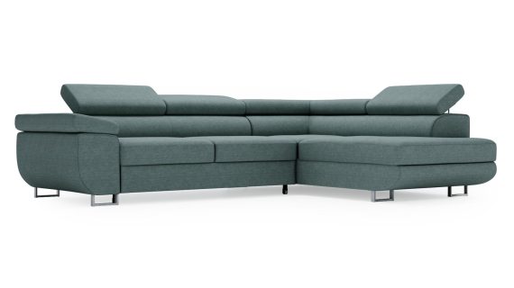 miniaturka Narożnik HAVANNA Beżowy z Funkcją Spania Relaks